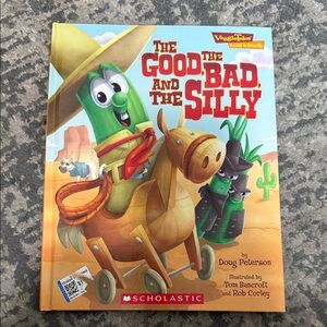 Scholastic VeggieTales Adventure Book with Red and Green Cover